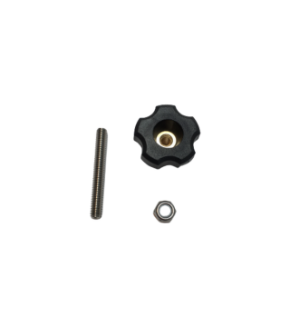 Power Pole Deck Screw and Knurly Bolt (1/4