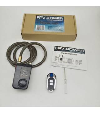 Kayak alarm lock w/ remote