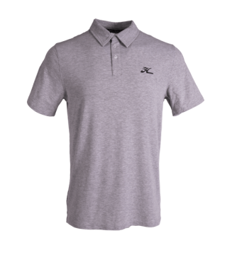 HOBIE GO TO POLO SHIRT, SILVER, M