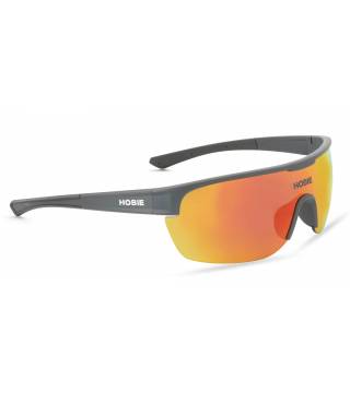 HOBIE SUNGLASS, ECHO, GREY/SUNSET LENS, SATIN GRAPHITE FRAME