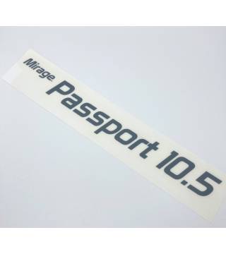 DECAL, PASSPORT 10.5