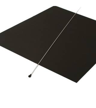 BATTEN TI#3 3⁄16" x 39.5" W/CAP