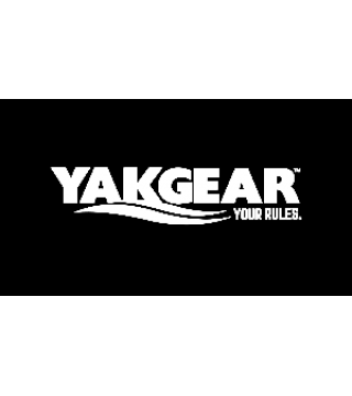 DECAL, YAKGEAR "YOUR RULES" VINYL WHITE STICKER