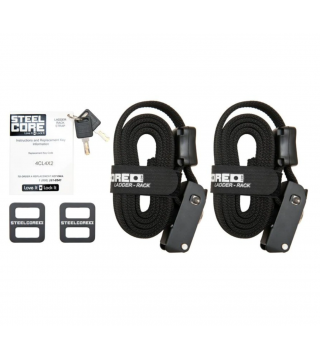 Ladder Security Strap 3', Pair