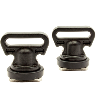 Vertical Tie Downs, Track Mount, 2 pack